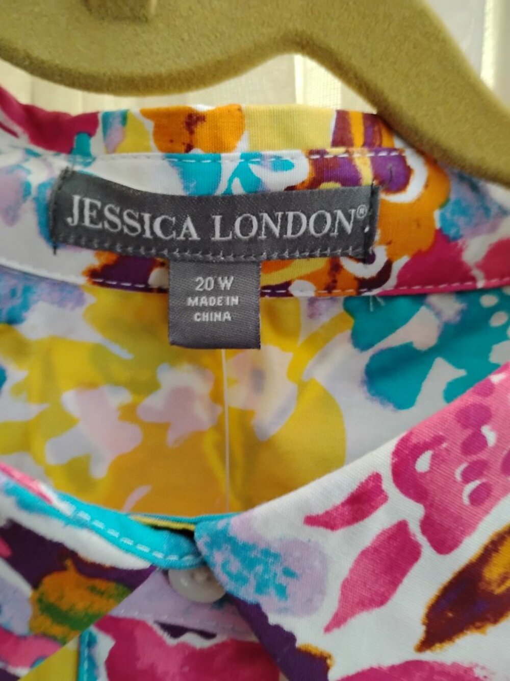 Jessica London LS Blouse Sz. 20 - Picture 4 of 4